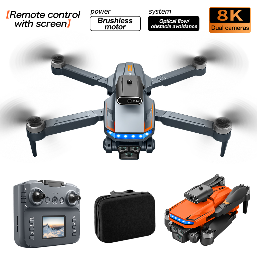 Drone Multispectral - New P18 Drone 8K Professional HD