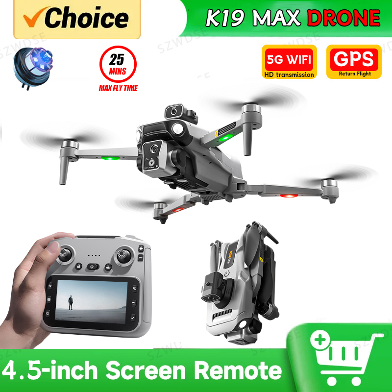 Drone Mapping - 2026 K19 MAX GPS Drone Cam