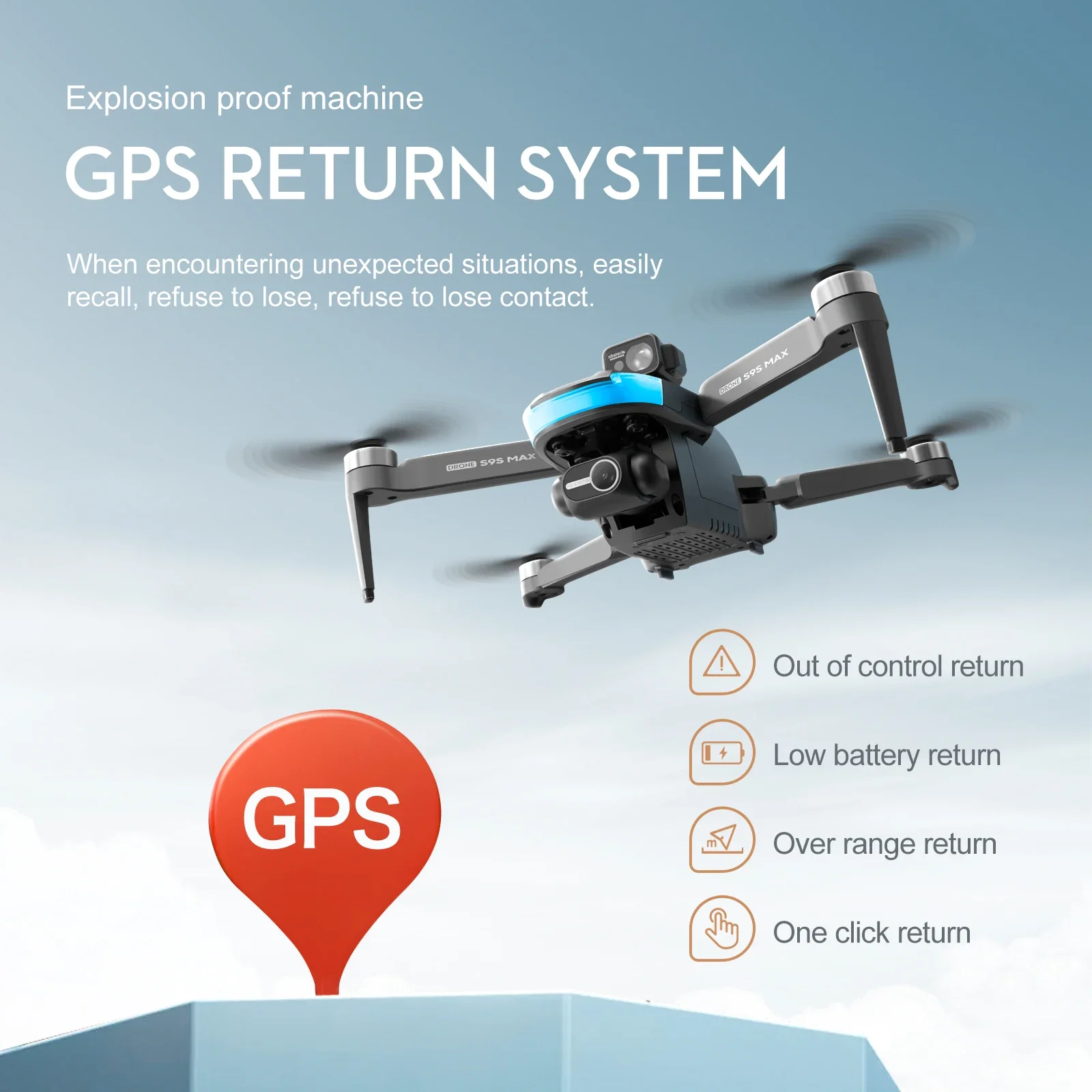NEW S9S MAX MINI Drone 4K 2-Ax - огляд і ціна Drone Video Production