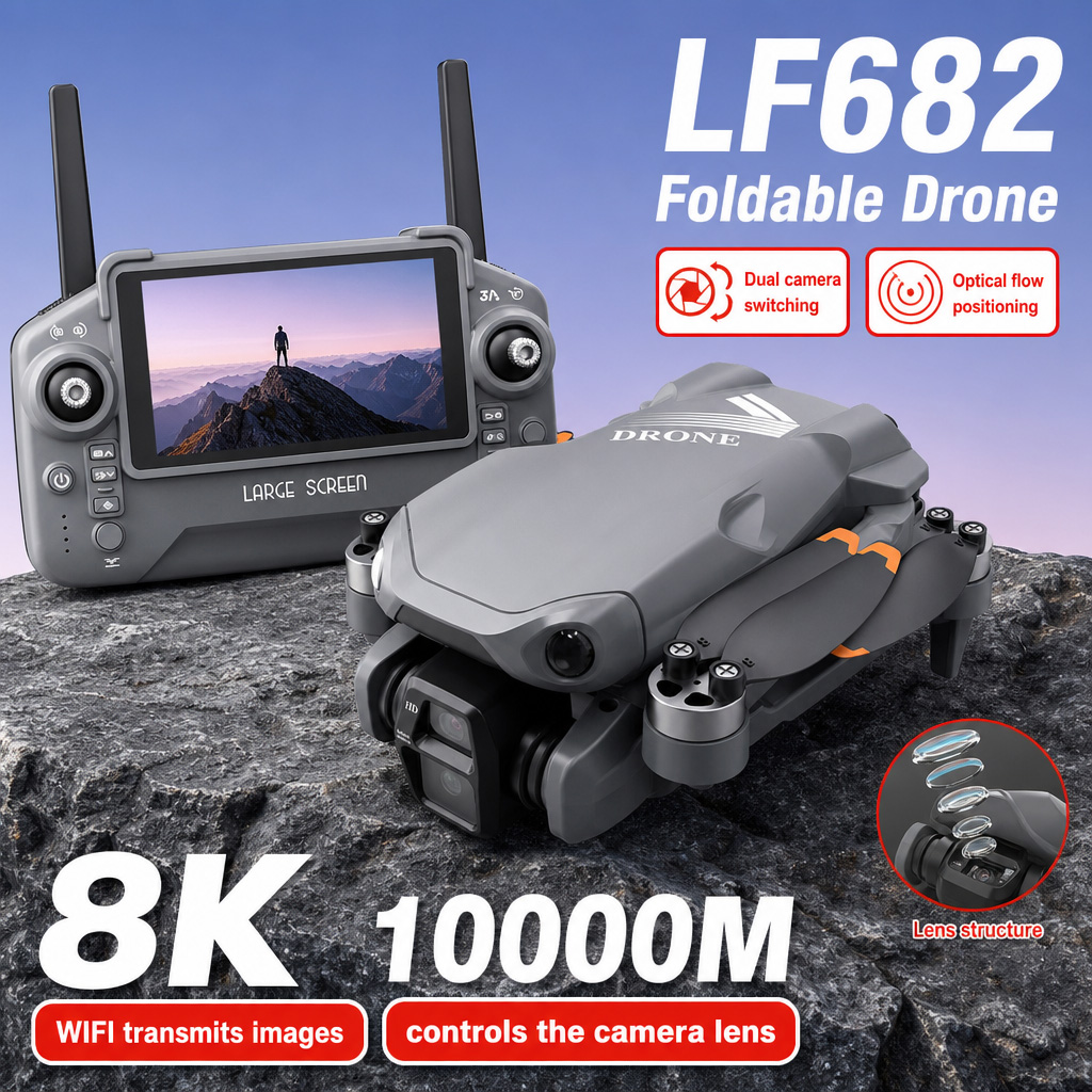 Aerial Photo LF682 Drone 8K HD - огляд і ціна Drone Video Production